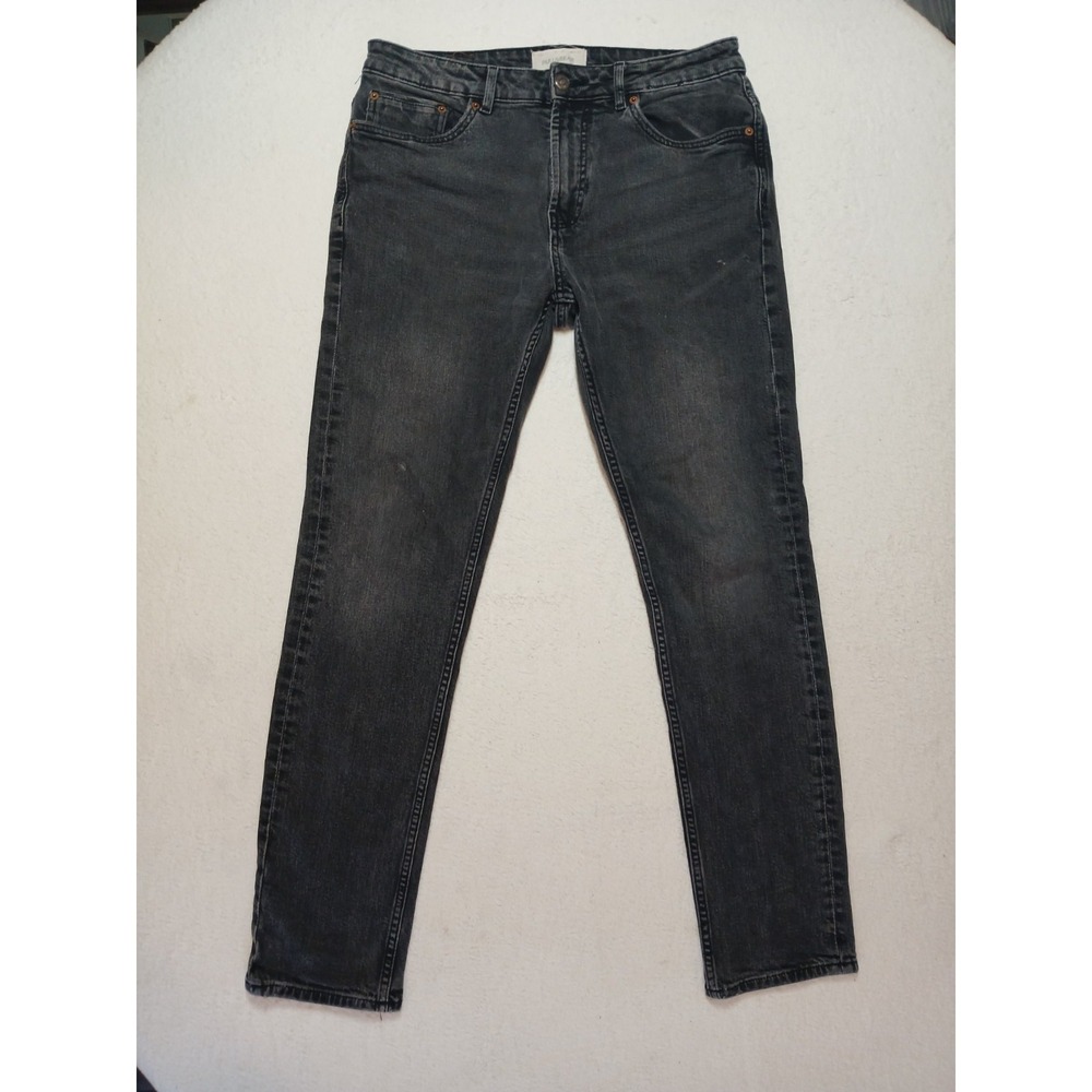 PULL‎ & BEAR Men's Jeans  Black Faded Slim USA Size 32